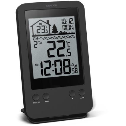 Sencor - Estação de medição com sensor de flutuador de piscina sem fios 2xAA + 2xAA IPX7