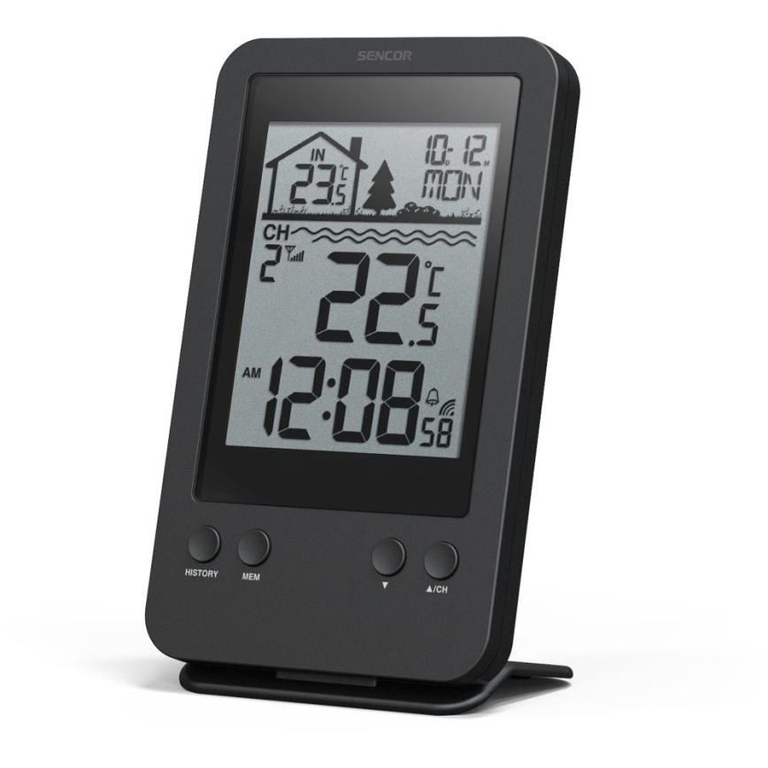 Sencor - Estação de medição com sensor de flutuador de piscina sem fios 2xAA + 2xAA IPX7