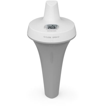 Sencor - Estação de medição com sensor de flutuador de piscina sem fios 2xAA + 2xAA IPX7