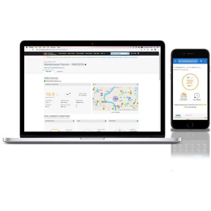 Sencor - Estação meteorológica profissional com ecrã LCD 1xCR2032 Wi-Fi Tuya