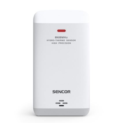 Sencor - Estação meteorológica profissional com ecrã LCD a cores 1xCR2032 Wi-Fi