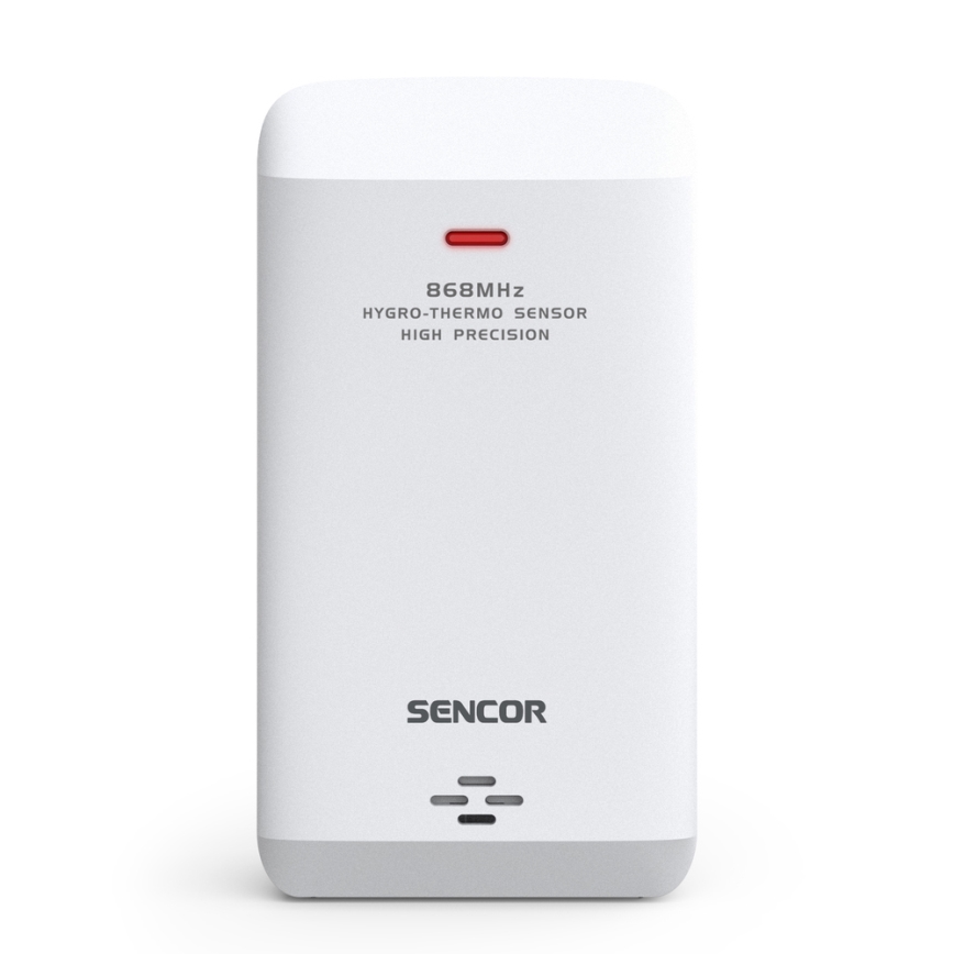 Sencor - Estação meteorológica profissional com ecrã LCD a cores 1xCR2032 Wi-Fi