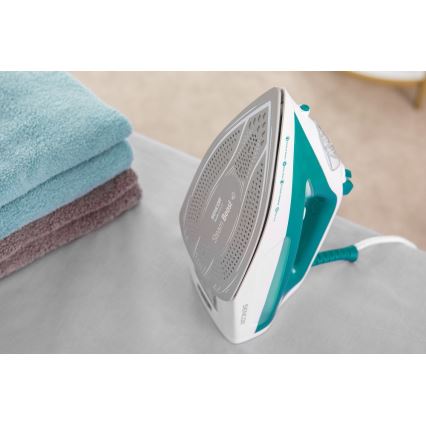 Sencor - Ferro a vapor 2600W/230V turquesa/branco