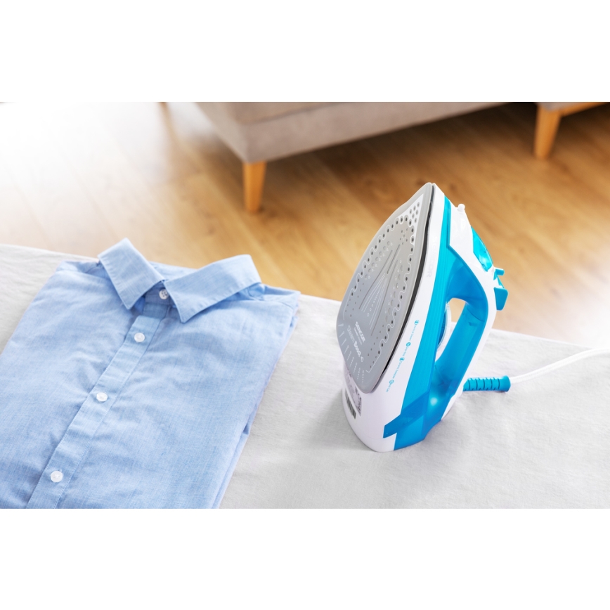 Sencor - Ferro de engomar 2000W/230V azul/branco