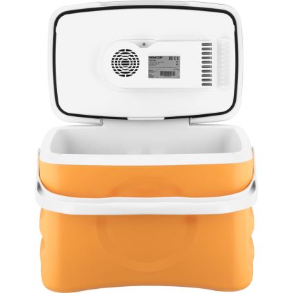 Sencor - Frigorífico automóvel portátil 22 l 45W/12V laranja/branco