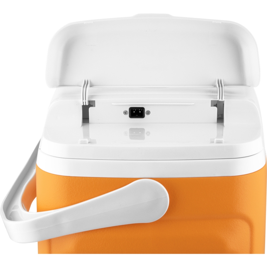 Sencor - Frigorífico automóvel portátil 22 l 45W/12V laranja/branco