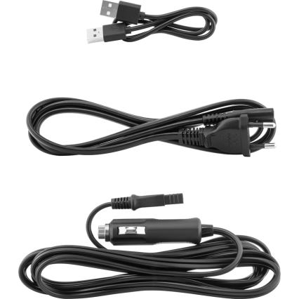 Sencor - Frigorífico automóvel portátil 30 l 55W/5V/12V/230V verde/branco