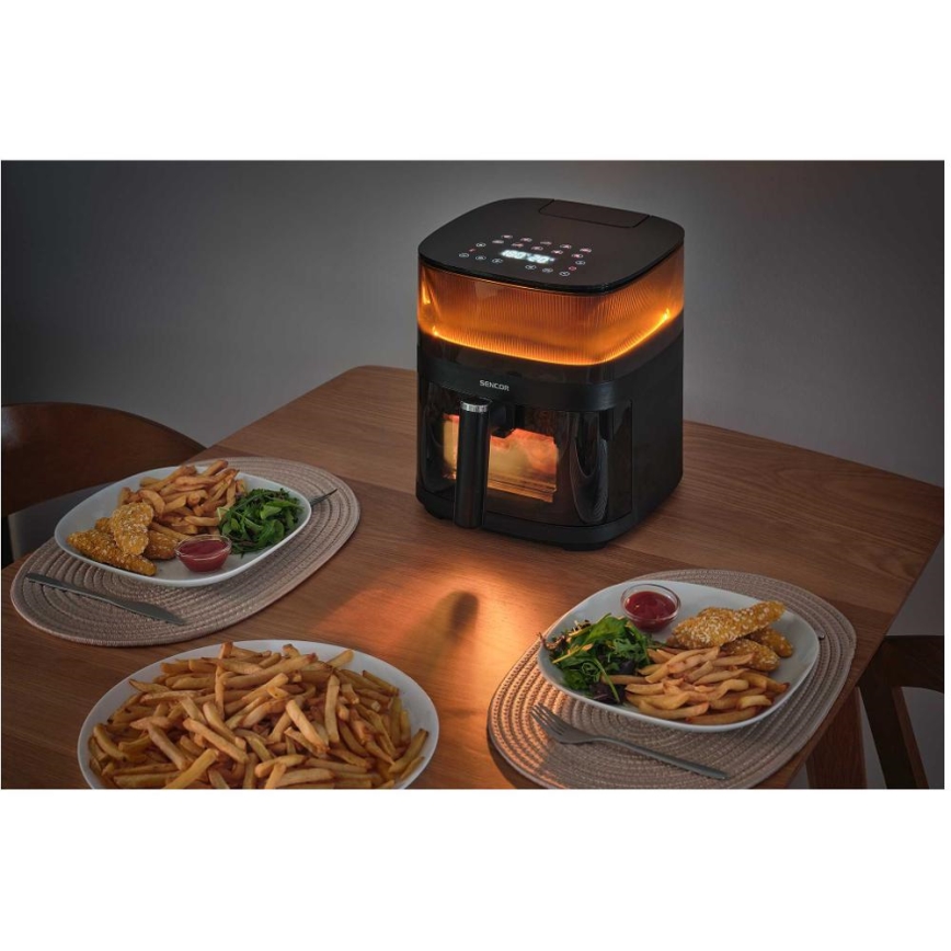 Sencor - Fritadeira de ar quente 5 l 1500W/230V