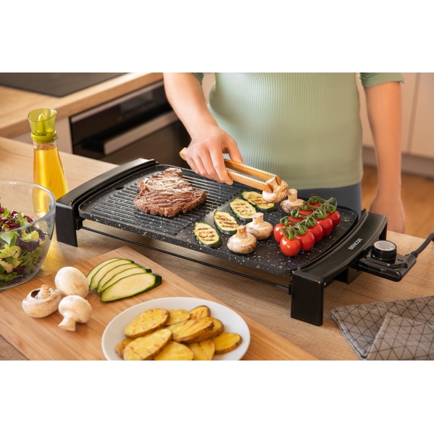 Sencor - Grelha elétrica de mesa 2300W/230V