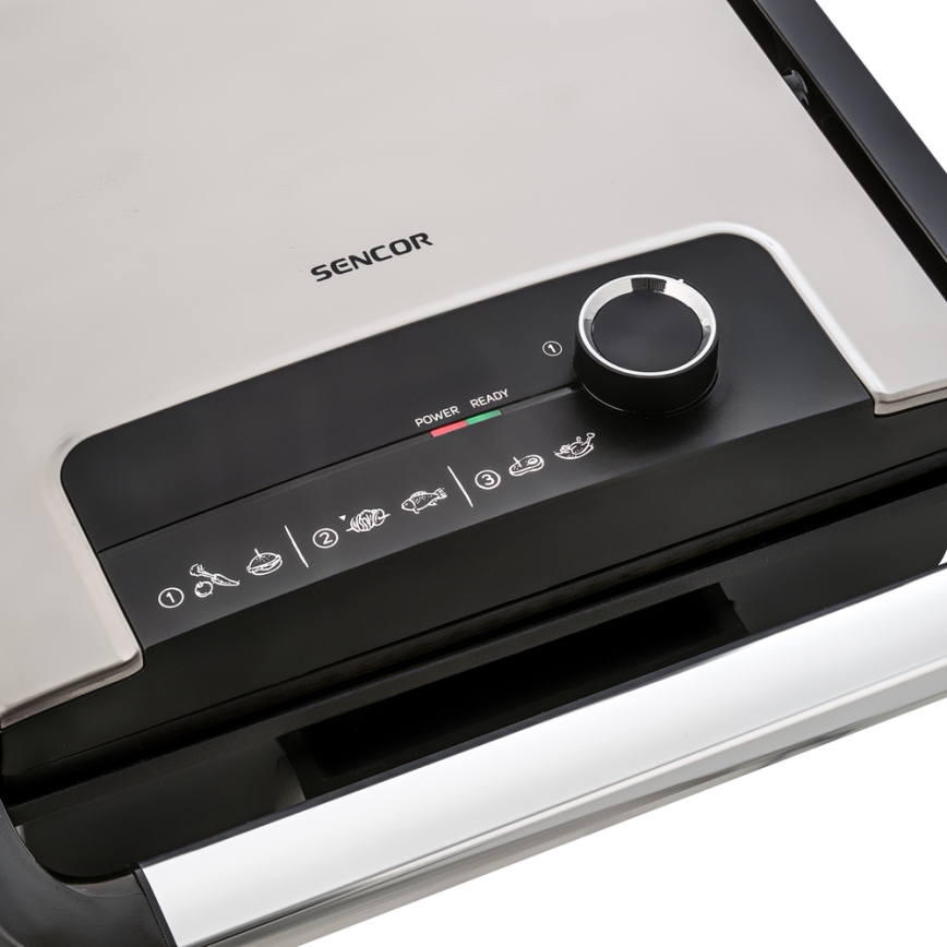 Sencor - Grelhador de contacto 2000W/230V