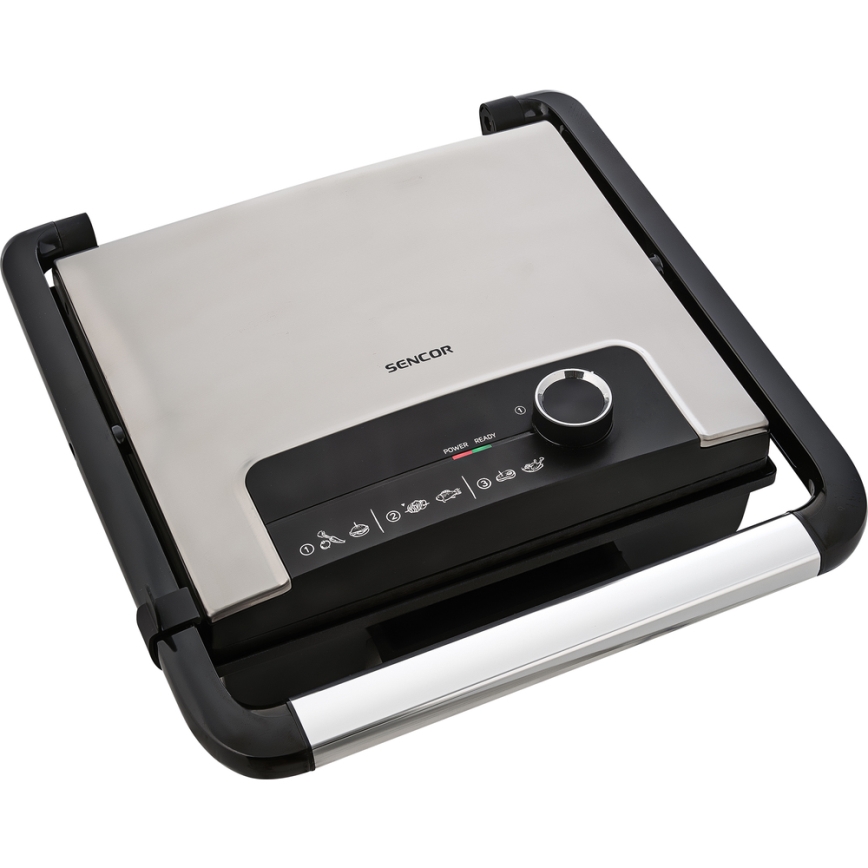 Sencor - Grelhador de contacto 2000W/230V