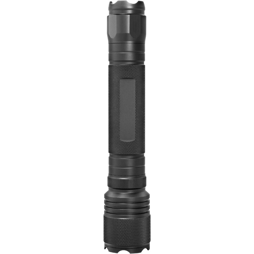 Sencor - Lanterna de alumínio LED LED/5W/6xAAA IP44 preto
