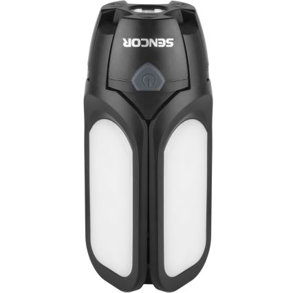 Sencor - Lanterna de campismo recarregável LED com um painel solar LED/3W/1600 mAh IPX4