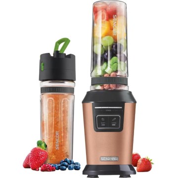 Sencor - Liquidificador para smoothies com acessórios 800W/230V cobre