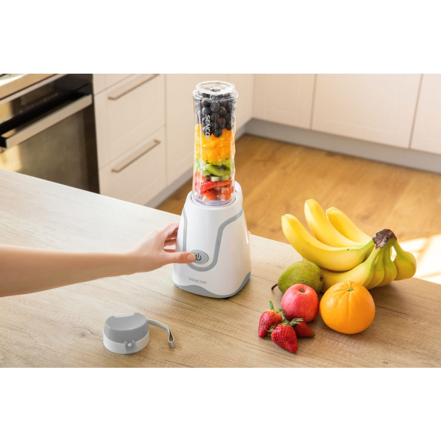 Sencor - Liquidificadora 500W/230V branco/cinzento