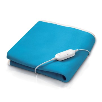 Sencor - Manta elétrica 60W/230V 150x80 cm azul