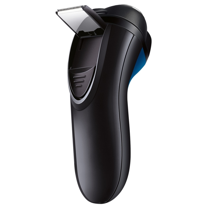 Sencor - Máquina de barbear elétrica 3W/230V preto/azul