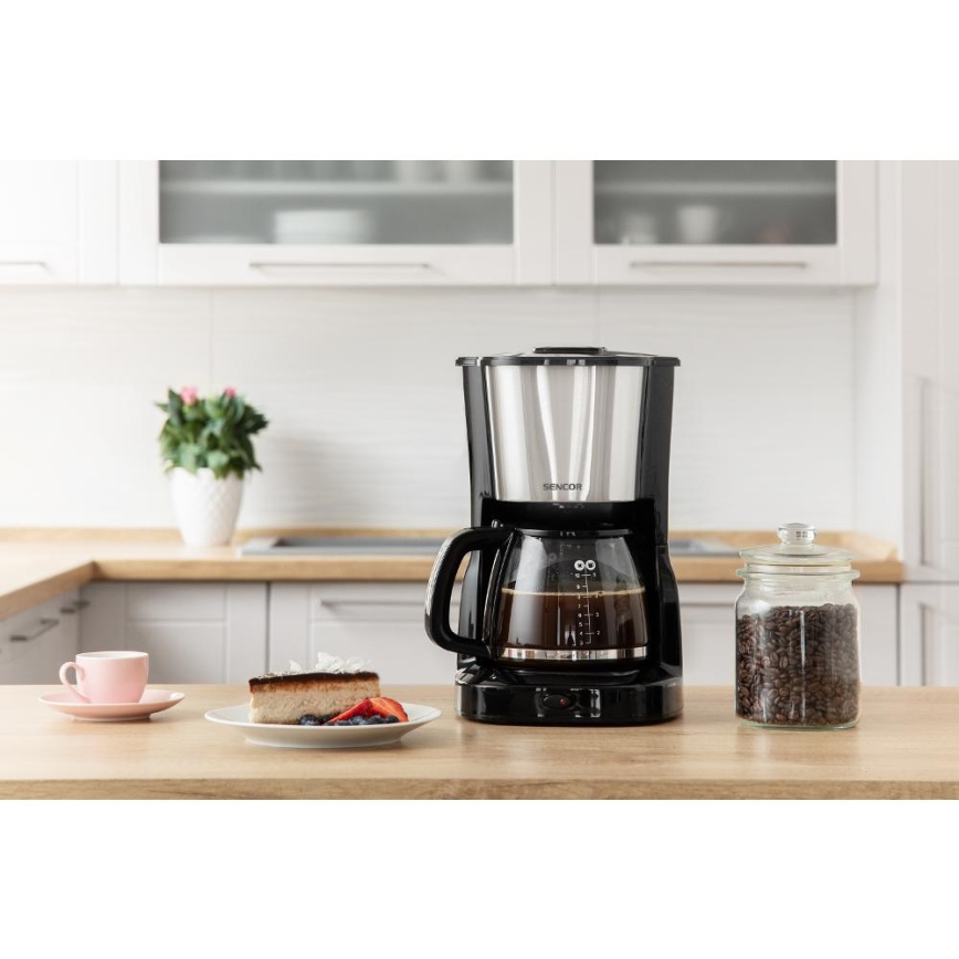 Sencor - Máquina de café 1,25 l 1000W/230V