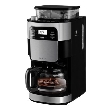 Sencor - Máquina de café 1,5 l com visor LCD 900W/230V