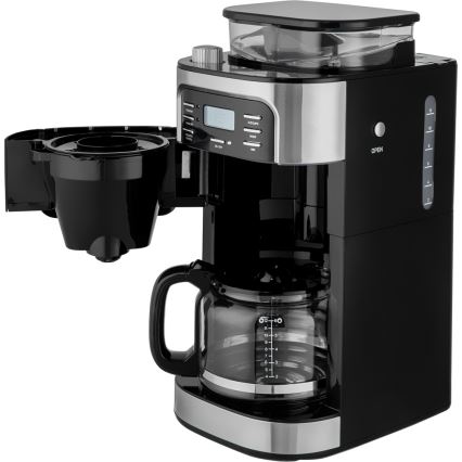Sencor - Máquina de café 1,5 l com visor LCD 900W/230V