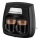 Sencor - Máquina de café com duas canecas 500W/230V preto