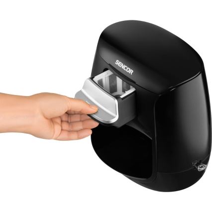 Sencor - Máquina de café com duas canecas 500W/230V preto