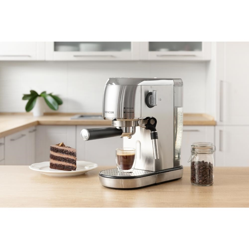 Sencor - Máquina de café com manivela espresso 1400W/230V