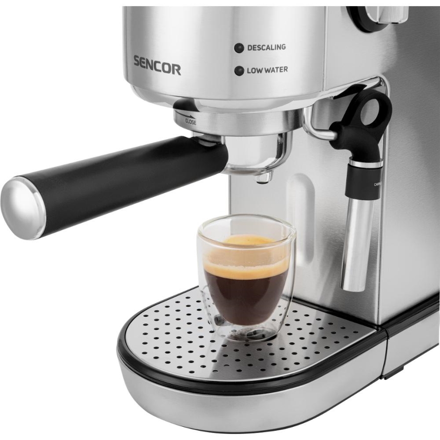 Sencor - Máquina de café com manivela espresso 1400W/230V