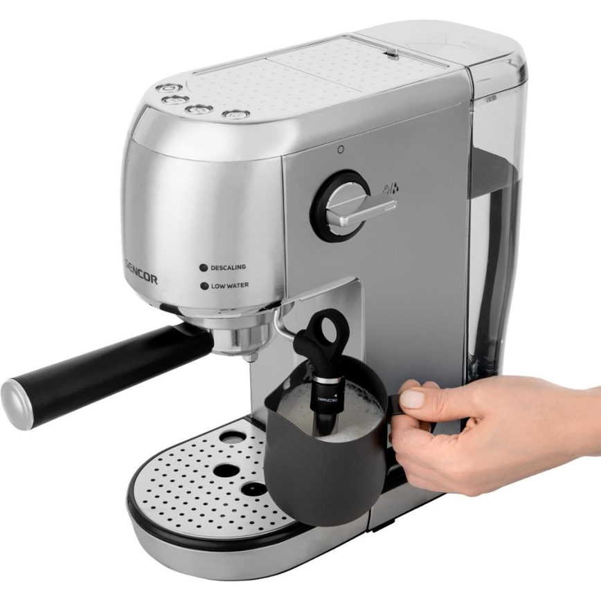 Sencor - Máquina de café com manivela espresso 1400W/230V