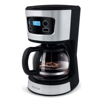 Sencor - Máquina de café com visor LCD 700W/230V
