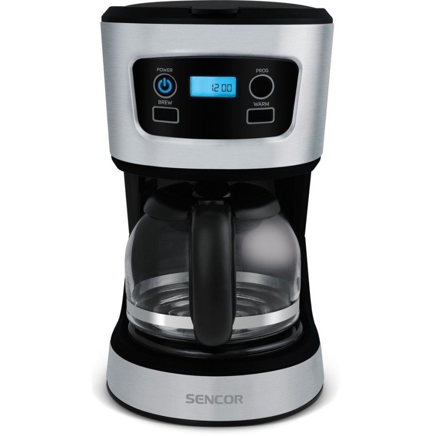 Sencor - Máquina de café com visor LCD 700W/230V