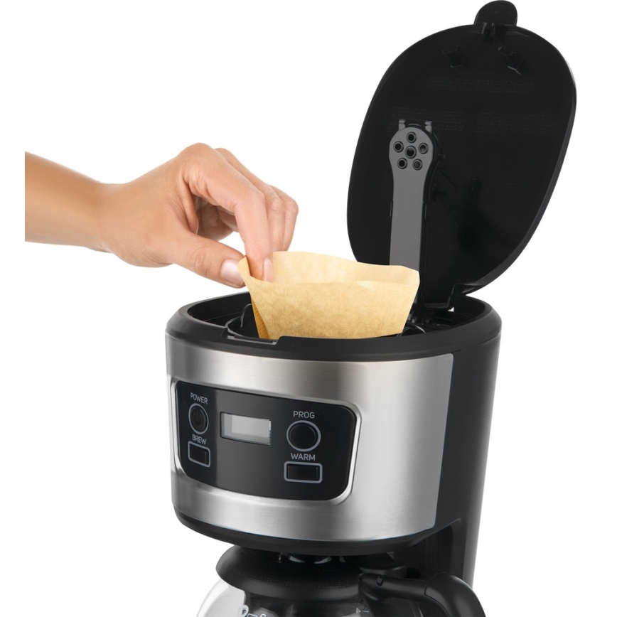 Sencor - Máquina de café com visor LCD 700W/230V