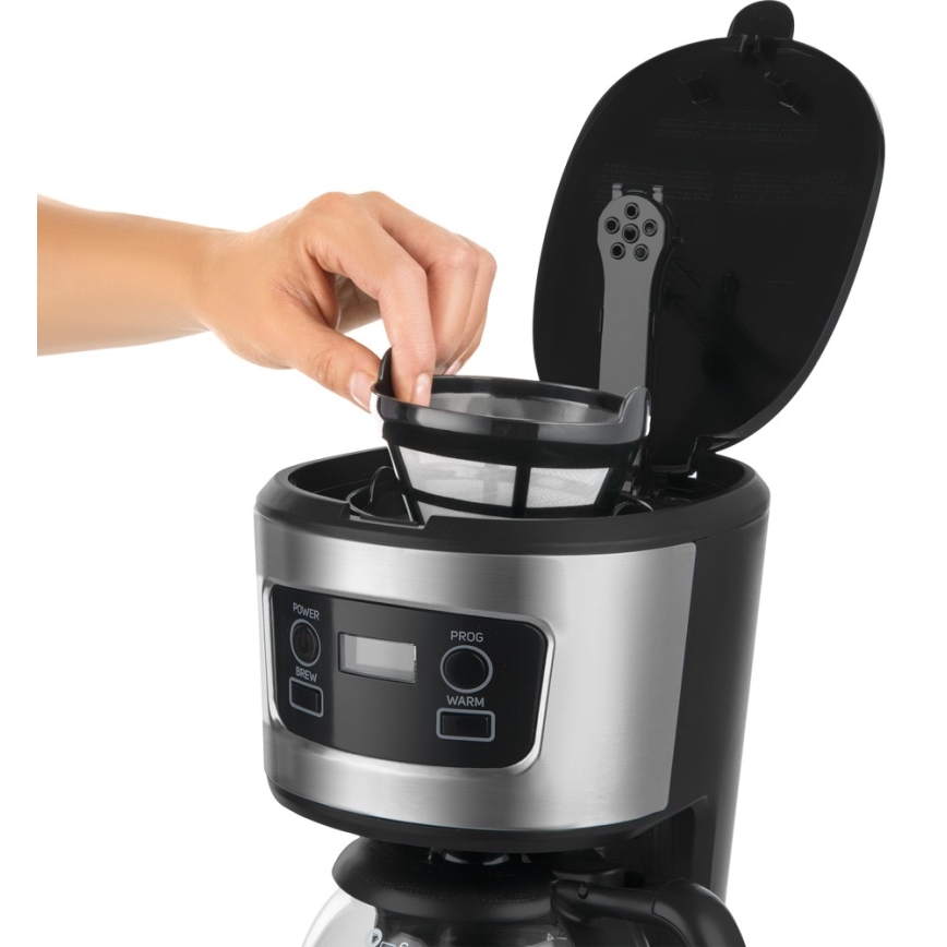 Sencor - Máquina de café com visor LCD 700W/230V
