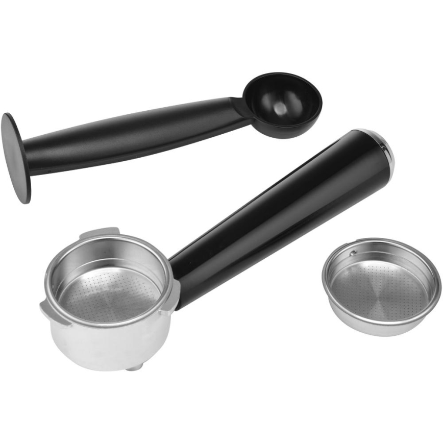 Sencor - Máquina de café espresso de palanca 1050W/230V preta/cromado mate