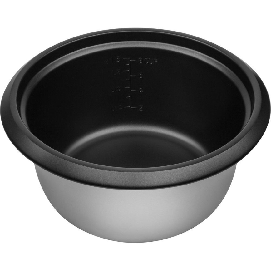 Sencor - Máquina de cozer arroz 500W/230V 1,5 l aço inoxidável