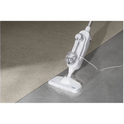 Sencor - Multifuncional esfregona com vapor 2em1 1500W/230V IPX4 branco