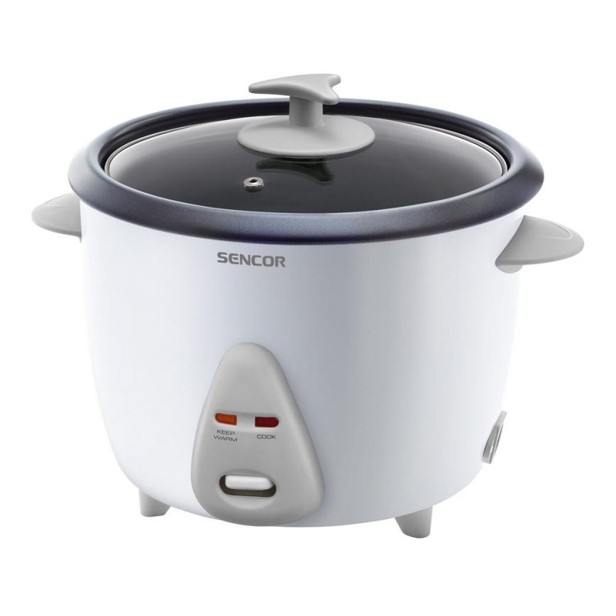 Sencor - Panela de arroz 500W/230V 1,5 l branco
