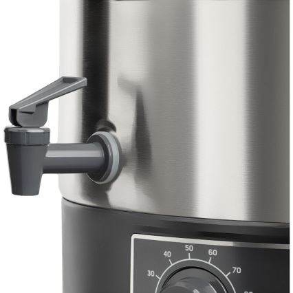 Sencor - Panela para Conservas 27 l 1800W/230V aço inoxidável/cinzento