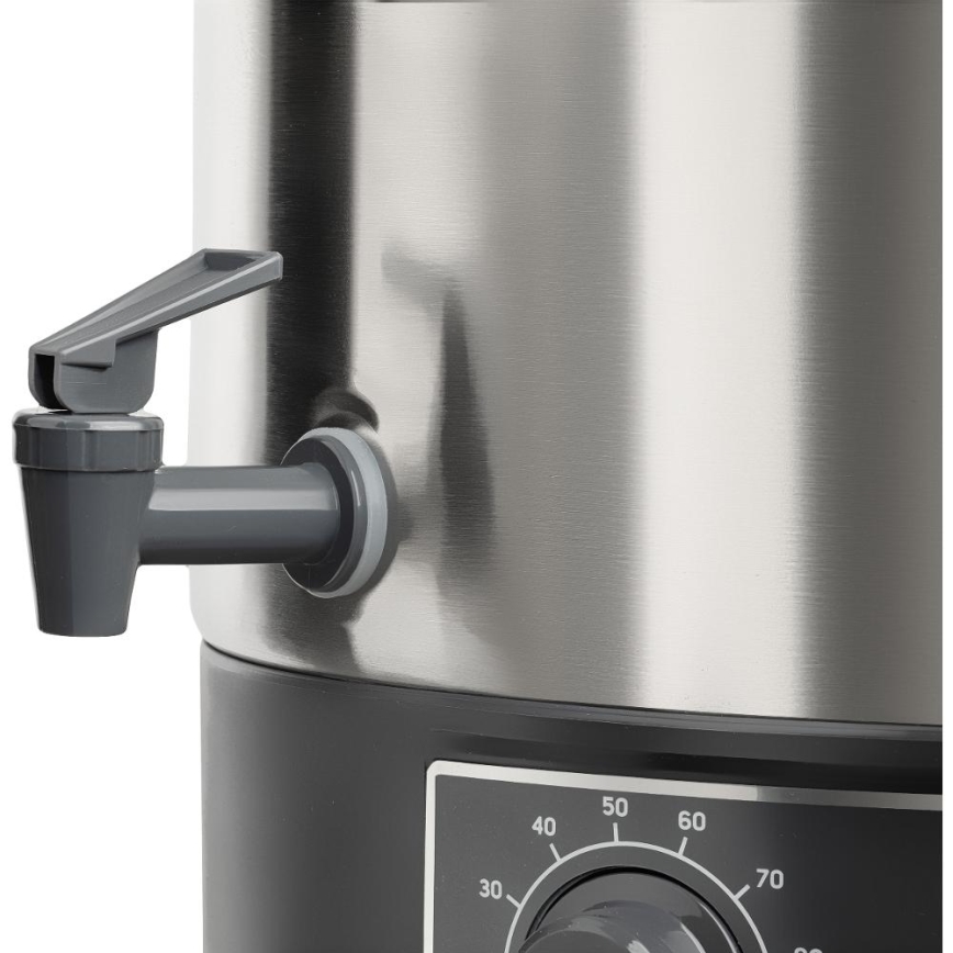 Sencor - Panela para Conservas 27 l 1800W/230V aço inoxidável/cinzento