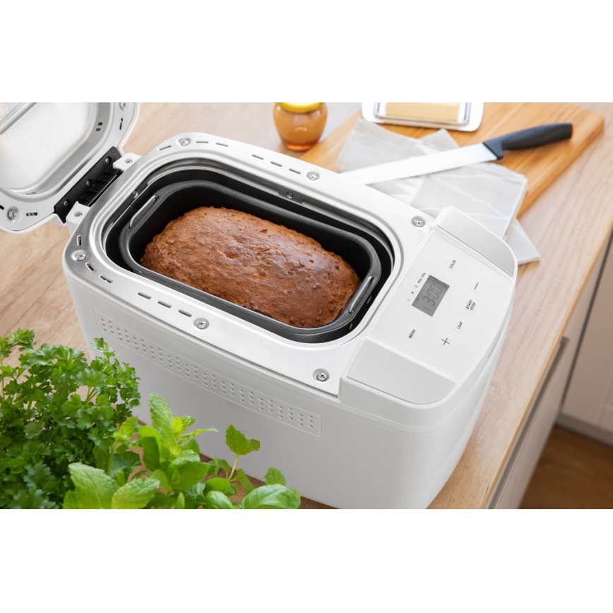 Sencor - Panificadora de pão caseiro com ecrã LCD 800W/230V