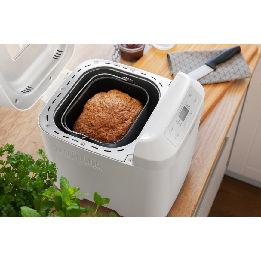 Sencor - Panificadora doméstica com ecrã LCD 550W/230V