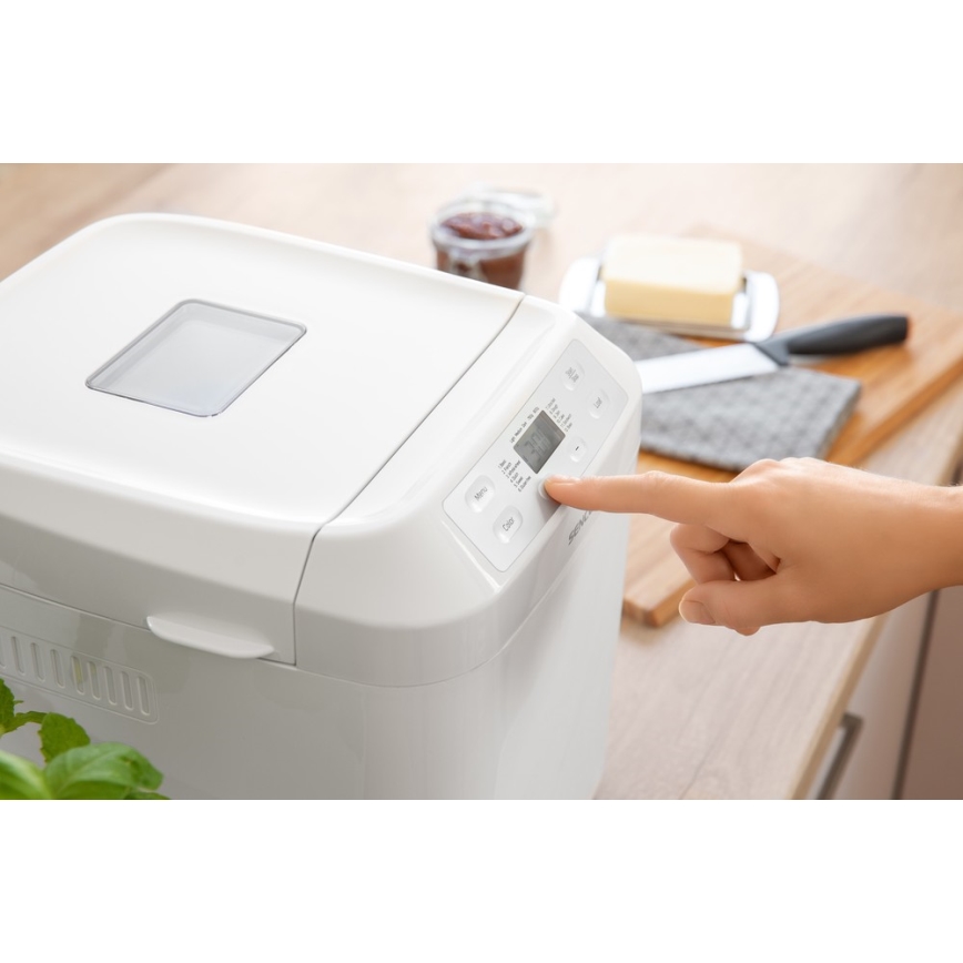 Sencor - Panificadora doméstica com ecrã LCD 550W/230V