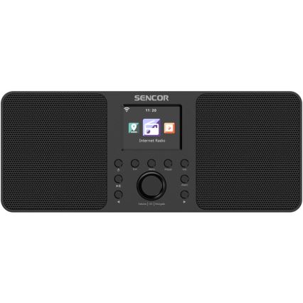 Sencor - Rádio com Internet 20W/5V Wi-Fi + comando