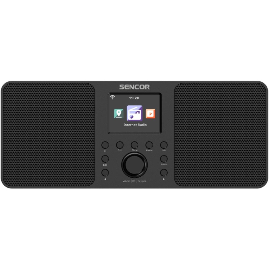 Sencor - Rádio com Internet 20W/5V Wi-Fi + comando