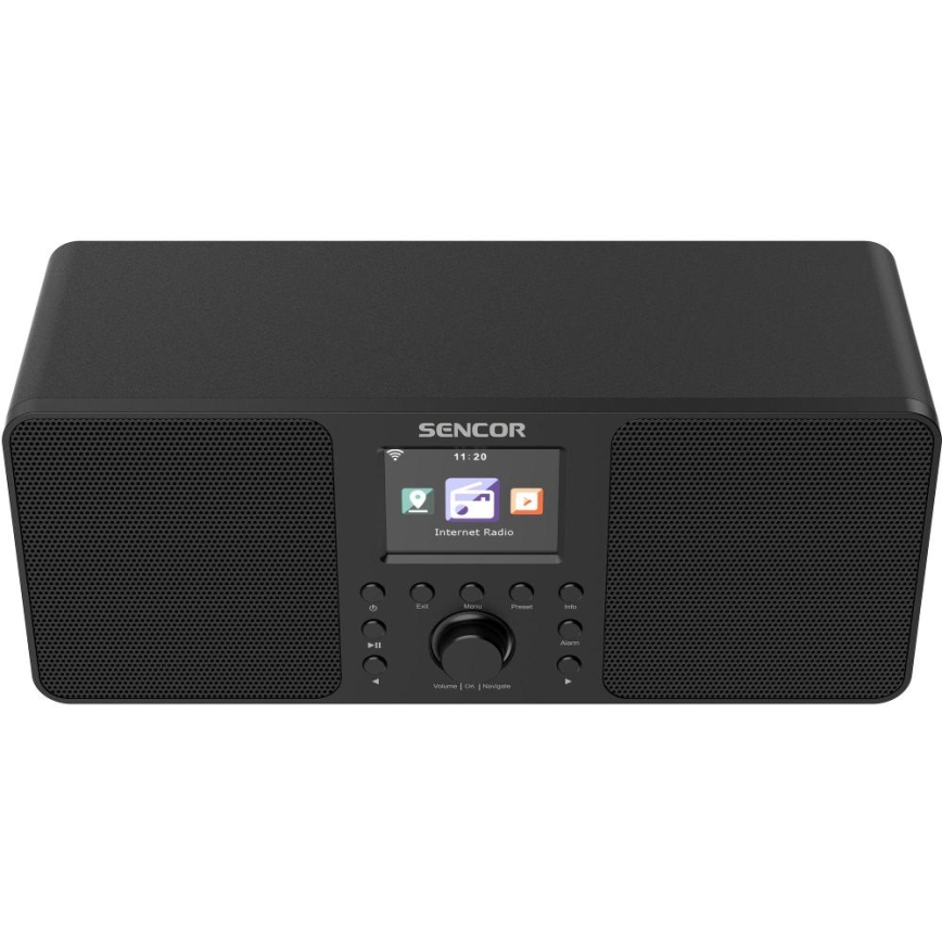 Sencor - Rádio com Internet 20W/5V Wi-Fi + comando