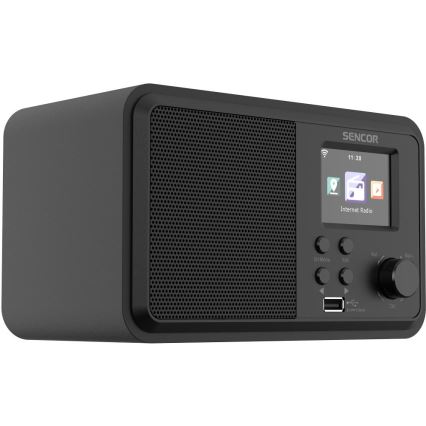 Sencor - Rádio com Internet 4W/5V Wi-Fi + comando
