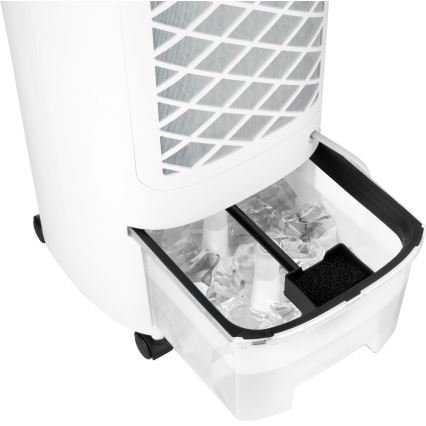 Sencor - Refrigerador de ar móvel com visor LED 3 em 1 45W/230V branco + controlo remoto