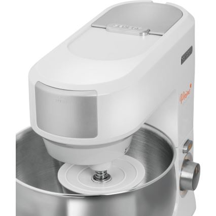 Sencor - Robô de cozinha com taça em aço inoxidável 1000W/230V branco