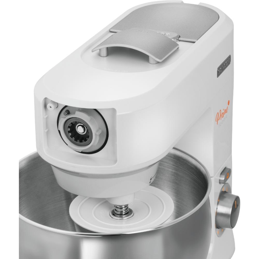 Sencor - Robô de cozinha com taça em aço inoxidável 1000W/230V branco