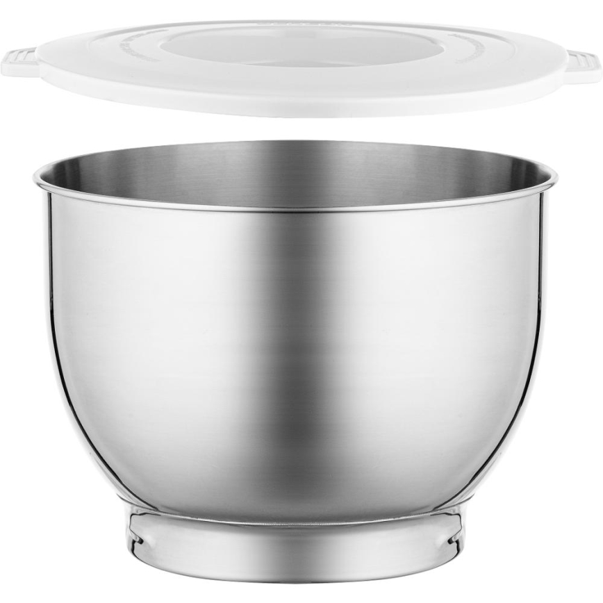 Sencor - Robô de cozinha com taça em aço inoxidável 1000W/230V branco